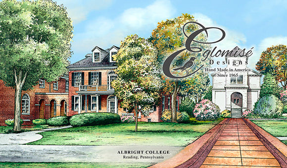 Albright College -Admissions Building and White Chapel