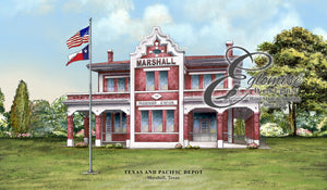 Marshall Texas ~ Texas & Pacific Depot