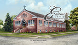 St. Rose High School ~ The Red Brick
