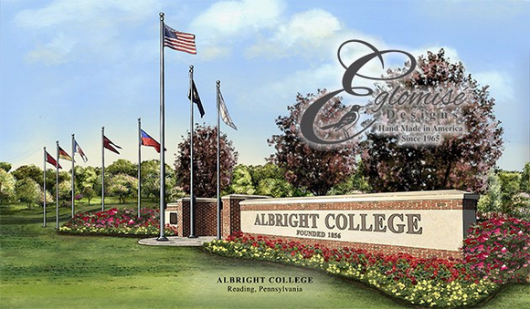Albright College - Front Gate Scene