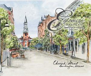 Burlington Church Street ~ Vermont