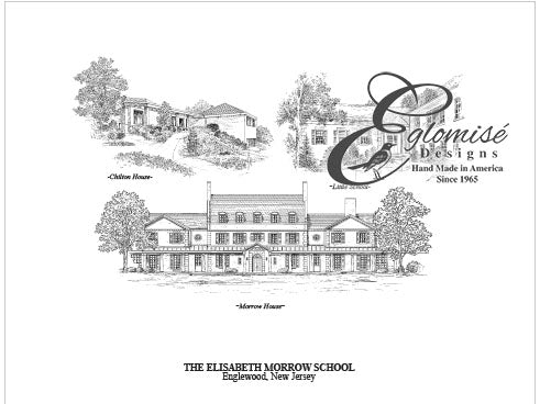 Elisabeth Morrow School (Collage)  ~ Antique