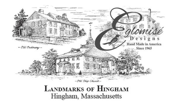 Eglomise Designs Landmarks of Hingham MA