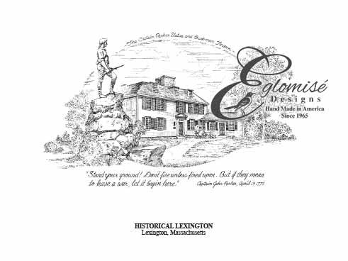 Eglomise Designs Lexington Landmarks Antique