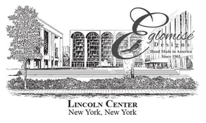 Eglomise Designs Lincoln Center for the Performing Arts Antique