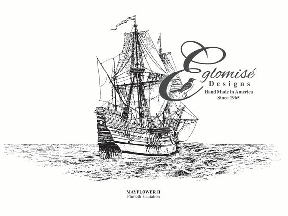 Plymouth Massachusetts Mayflower II  ~ Antique