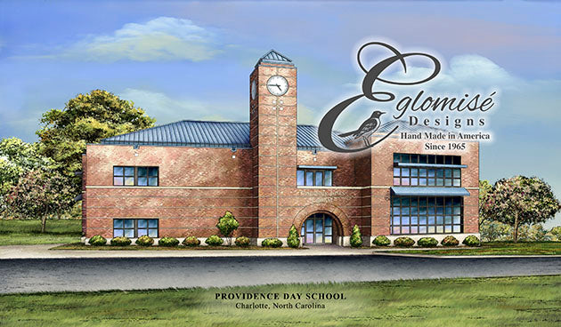 Providence Day School Eglomise Designs