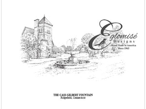 Eglomise Designs Ridgefield Connecticut The Cass Gilbert Fountain Antique