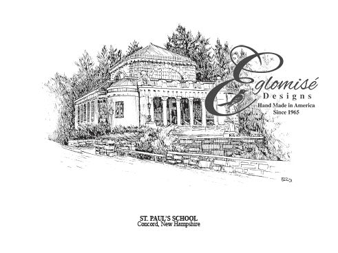 St. Paul's School (NH) Sheldon ~ Antique – Eglomise Designs