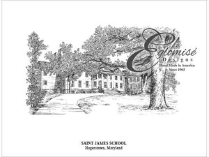 Saint James School ~ Antique