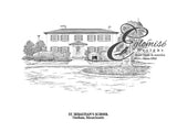 Saint Sebastian's School ~ Antique