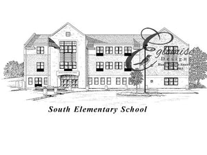 Stoneham public schools Massachusetts South Elementary School ~ Antique