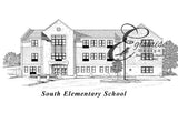 Stoneham public schools Massachusetts South Elementary School ~ Antique