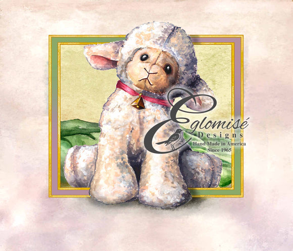 Children's Watercolor Toy Lamb
