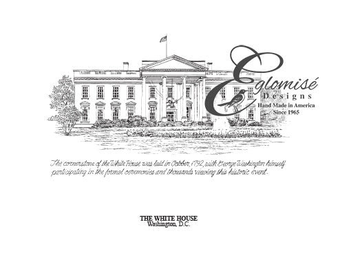 Eglomise Designs Washington DC The White House Antique