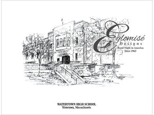 Watertown High School ~ Antique
