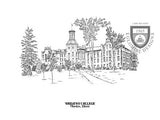 Wheaton College IL ~ Antique