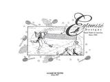 Eglomise Designs A Game of Tennis Antique
