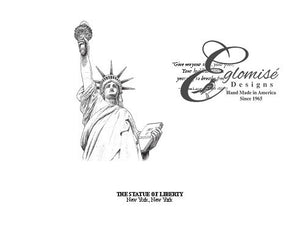 Eglomise Designs The Statue of Liberty ~ Antique